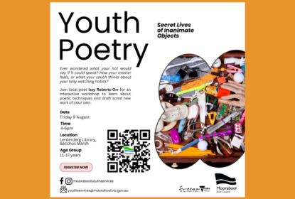 Youth Poetry Workshop: Secret Lives of Inanimate Objects
